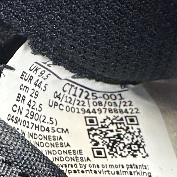 Nike Court Royale 2 Mid Women's 12/Men's 10.5 Black Leather Shoes CT1725-001 - Picture 9 of 9